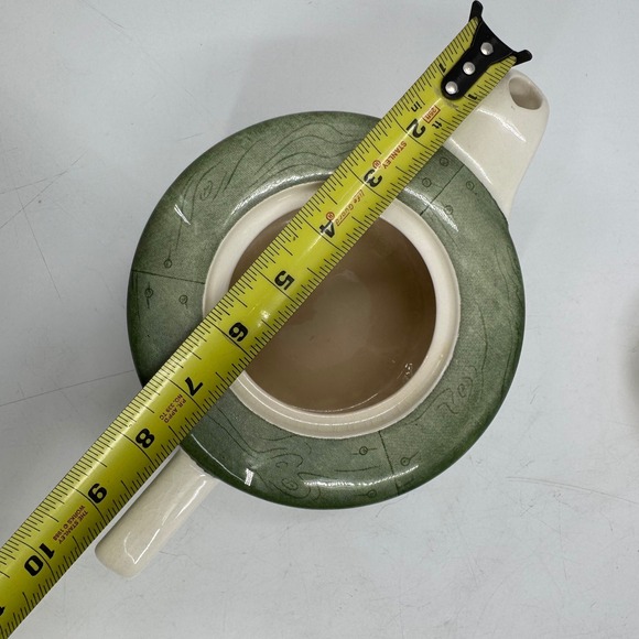 Vintage Colonial Homestead Green Collection by Royal (USA)Teapot & Lid - Picture 6 of 8